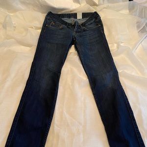 H&M dark denim skinny jeans